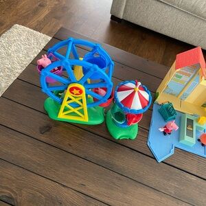 Peppa Pig playsets with figures